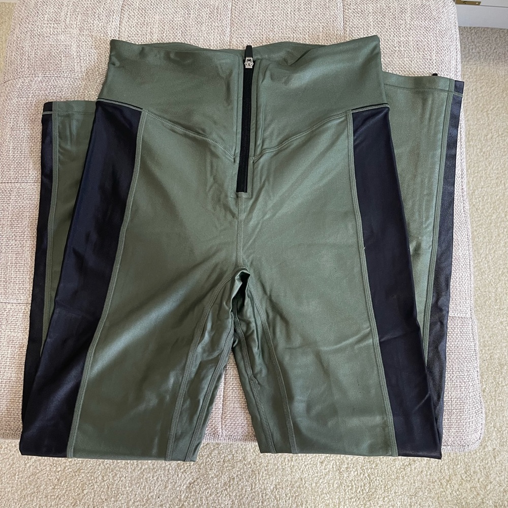 All access high waisted leggings and sports bra